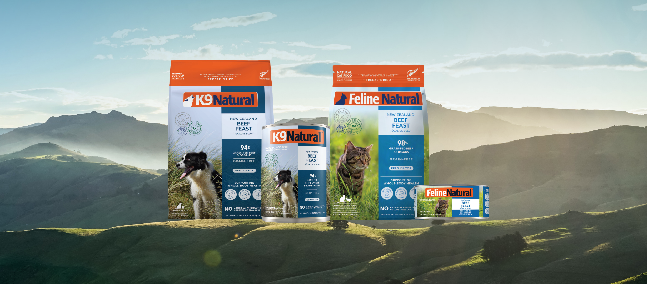 K9Feline Natural's Enhanced Feast Range