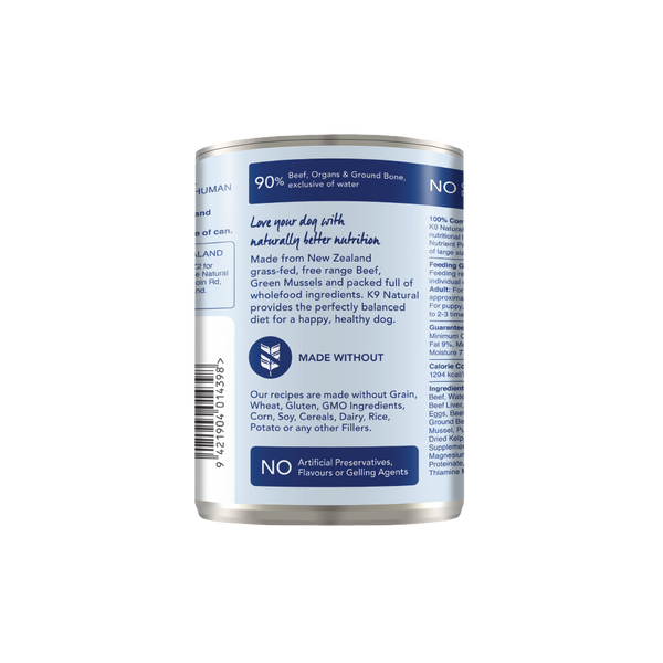 Beef Feast Canned Dog Food