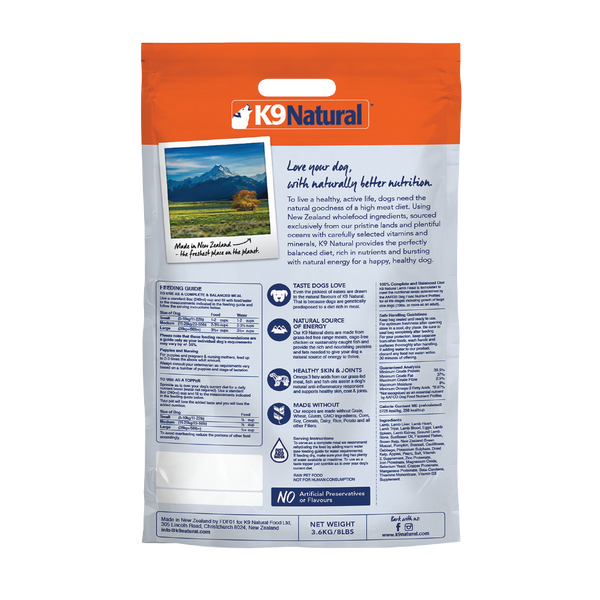 Lamb Feast Freeze-Dried Dog Food