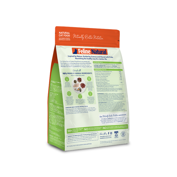 Chicken & Lamb Feast Freeze-Dried Cat Food