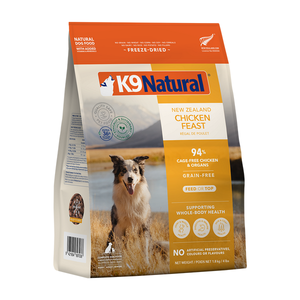 Chicken Feast Freeze-Dried Dog Food
