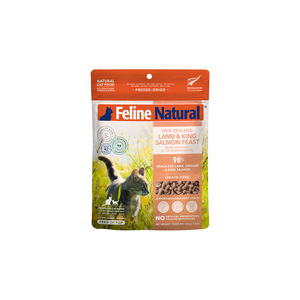 Lamb & King Salmon Feast Freeze-Dried Cat Food
