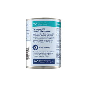 Hoki & Beef Feast Canned Dog Food