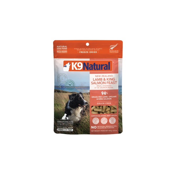 K9 Natural Lamb & King Salmon Feast 2袋 Lamb & King Salmon Feast Freeze-Dried Dog Food
