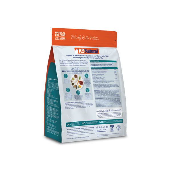 Beef & Hoki Feast Freeze-Dried Dog Food