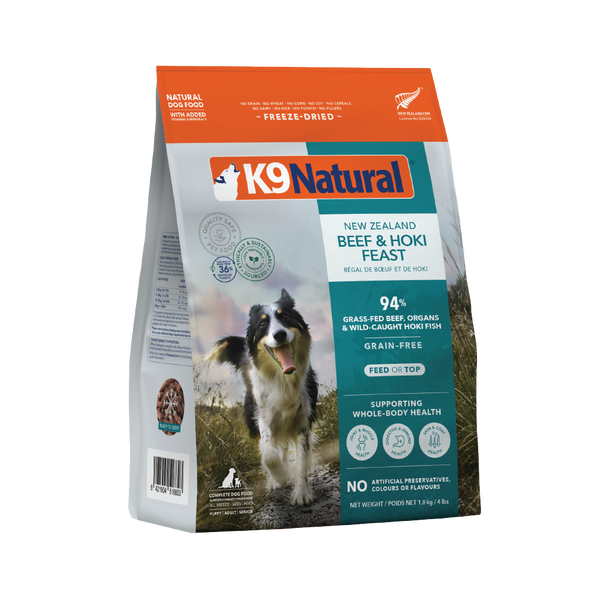 Beef & Hoki Feast Freeze-Dried Dog Food