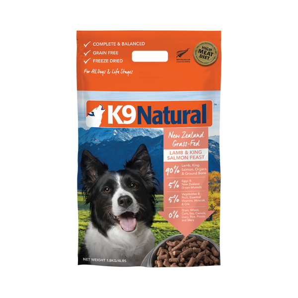 Lamb & King Salmon Feast Freeze-Dried Dog Food