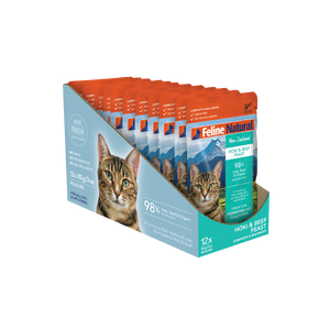 Hoki & Beef Feast Pouch Cat Food