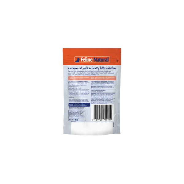 Lamb & King Salmon Feast Pouch Cat Food
