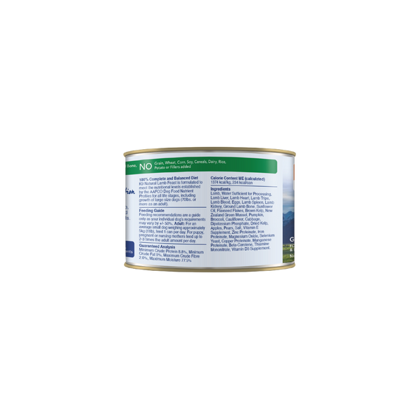Lamb Feast Canned Dog Food