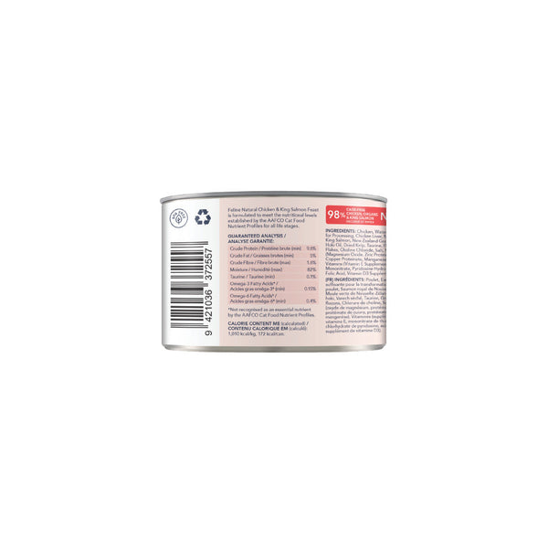 Chicken & King Salmon Feast Canned Cat Food