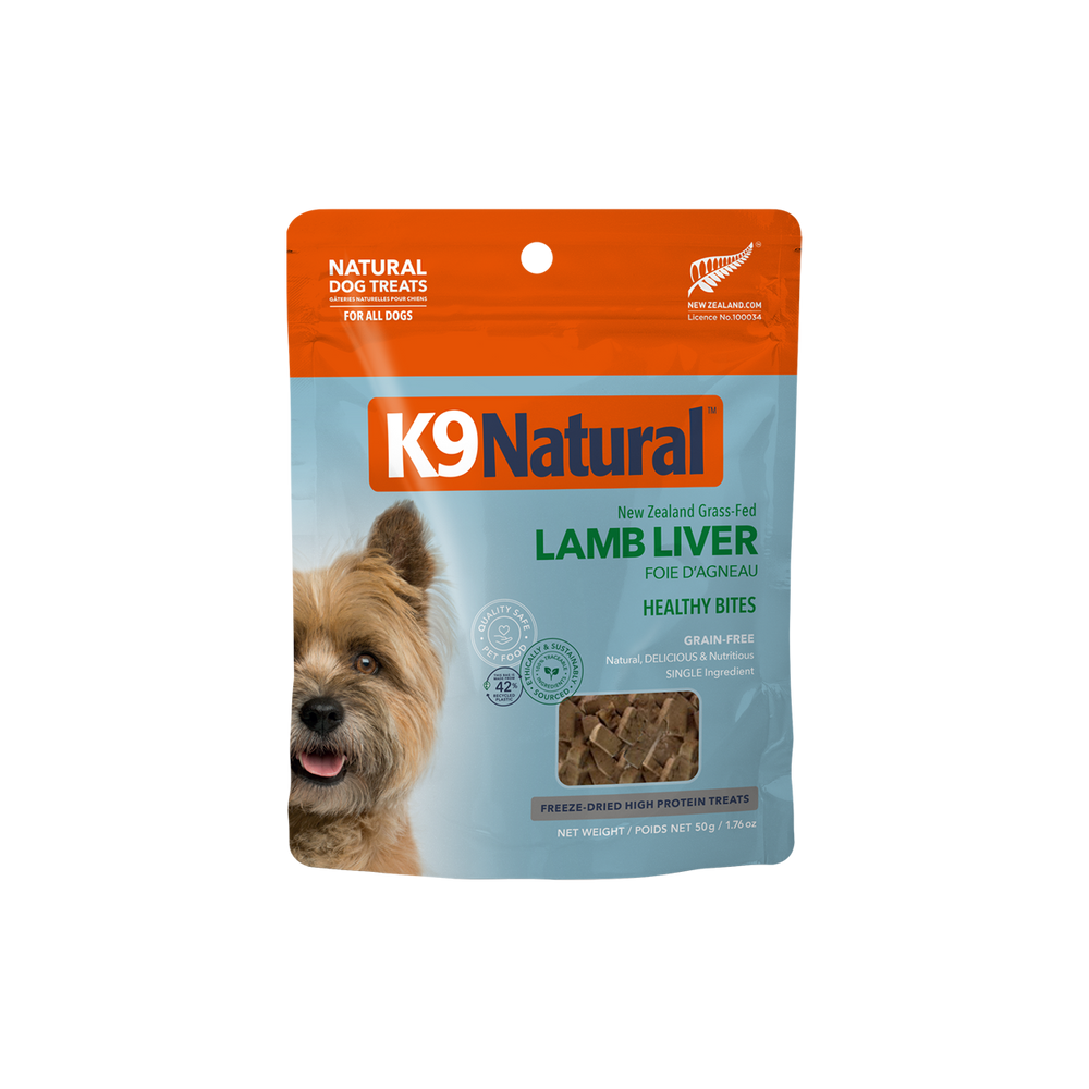 Lamb Liver Healthy Bites Dog Treats