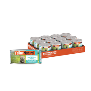 Beef & Hoki Feast Canned Cat Food