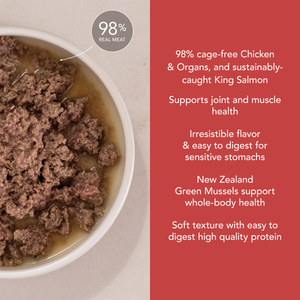 Chicken & King Salmon Feast Canned Cat Food