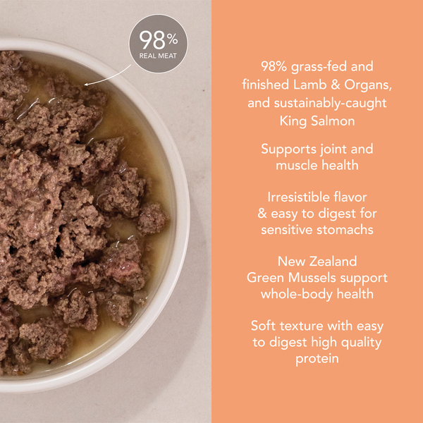 Lamb & King Salmon Feast Canned Cat Food